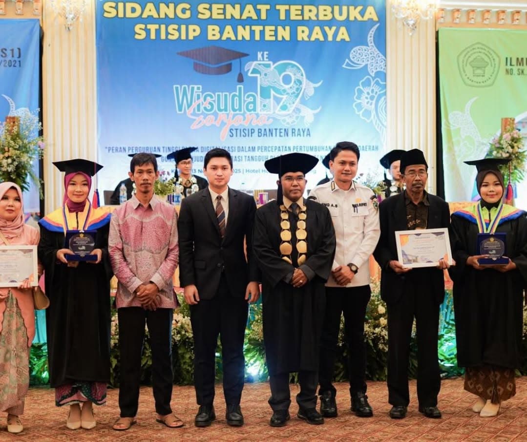 Bupati Pandeglang Hadiri Wisuda ke XIX STISIP BANTEN RAYA
