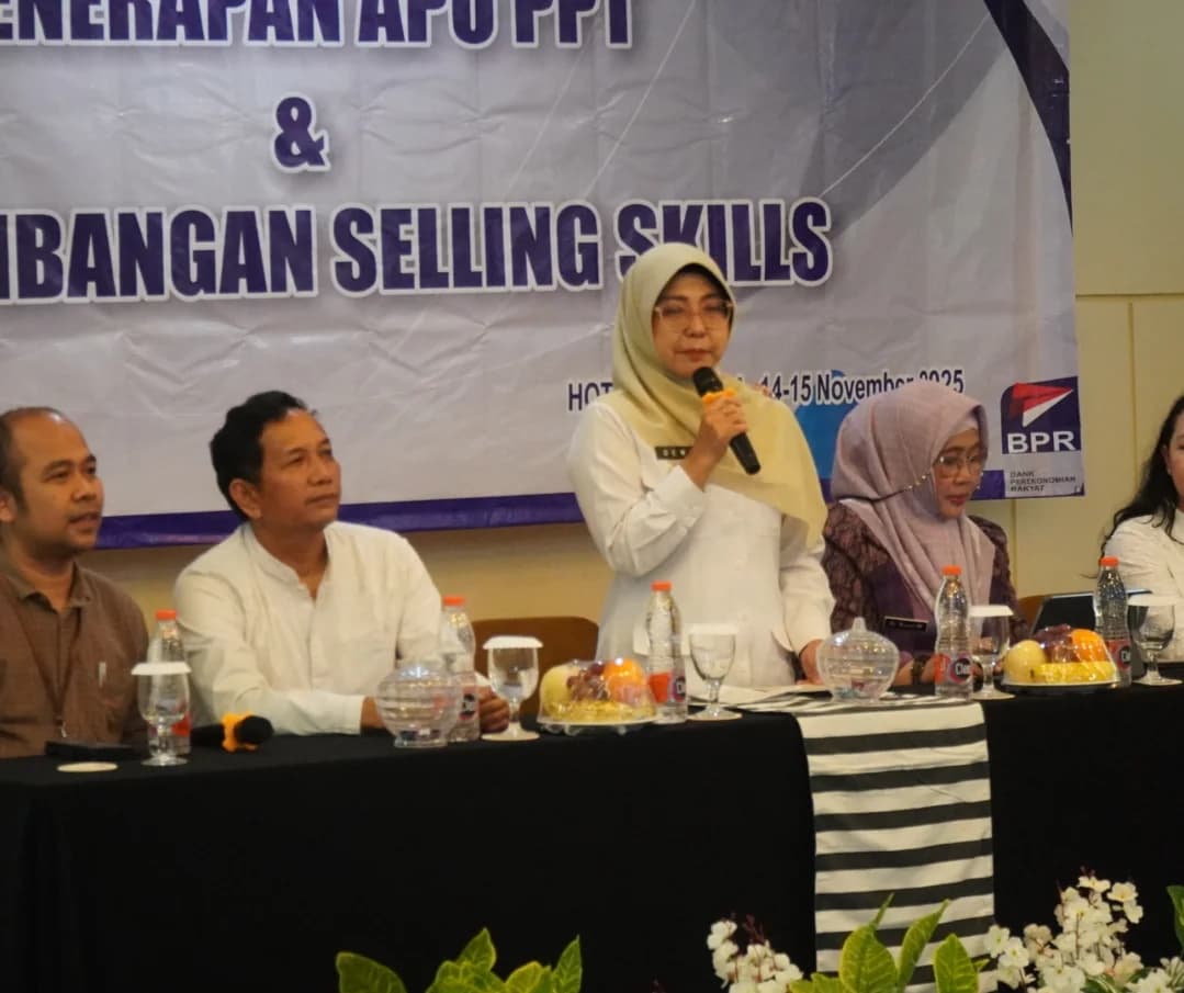 Bupati Pandeglang Hadiri Acara In House Trining Penerapan AP.PPT Bank  PT. BPR BERKAH Perseroda