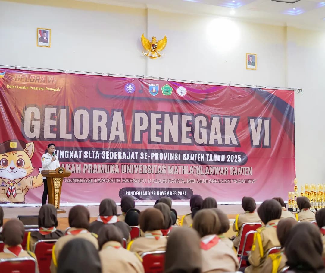 Gelora Penegak VI Gerakan Pramuka Univ.Mathla'ul Anwar Tingkat SLTA Sederajat Se Prov.Banten