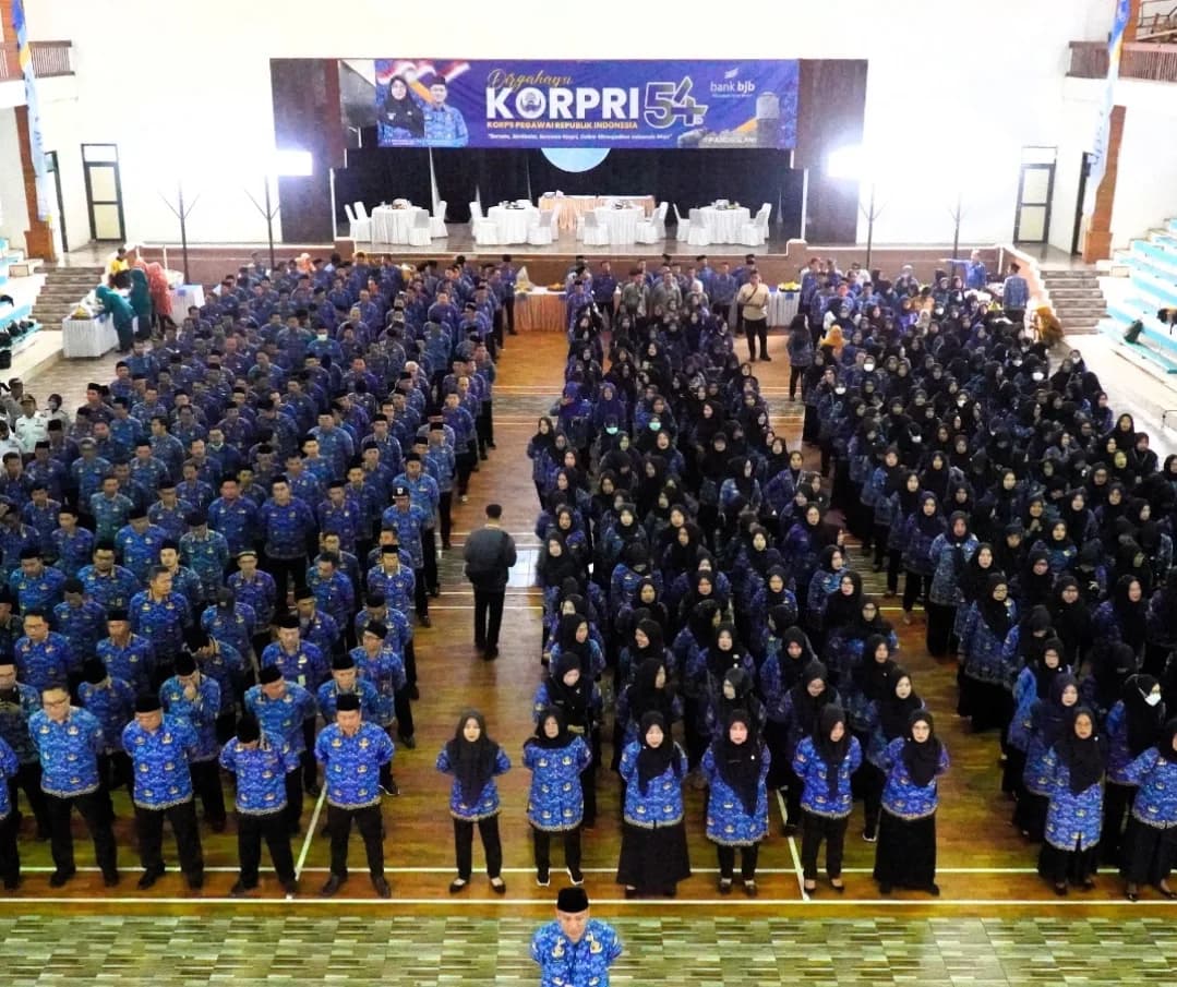 pacara Peringatan HUT KORPRI ke -54 tingkat Kabupaten Pandeglang
