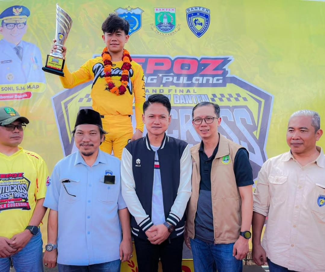 Wakil Bupati Pandglang Apresiasi Kajurda Gasstrack Motocross Banten 2025