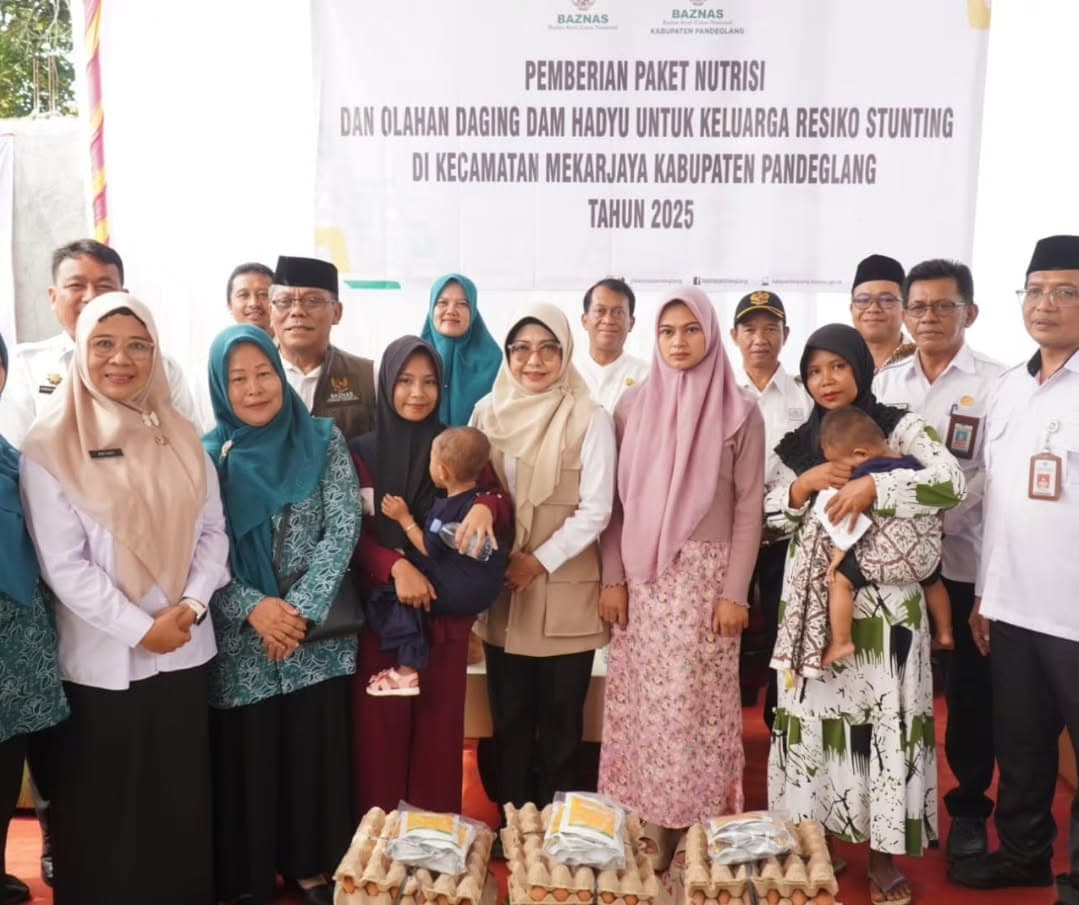 Bupati Pandeglang Apresiasi Baznas dan PT. ALFINDO dalam Ikut Andil Penurunan Stunting